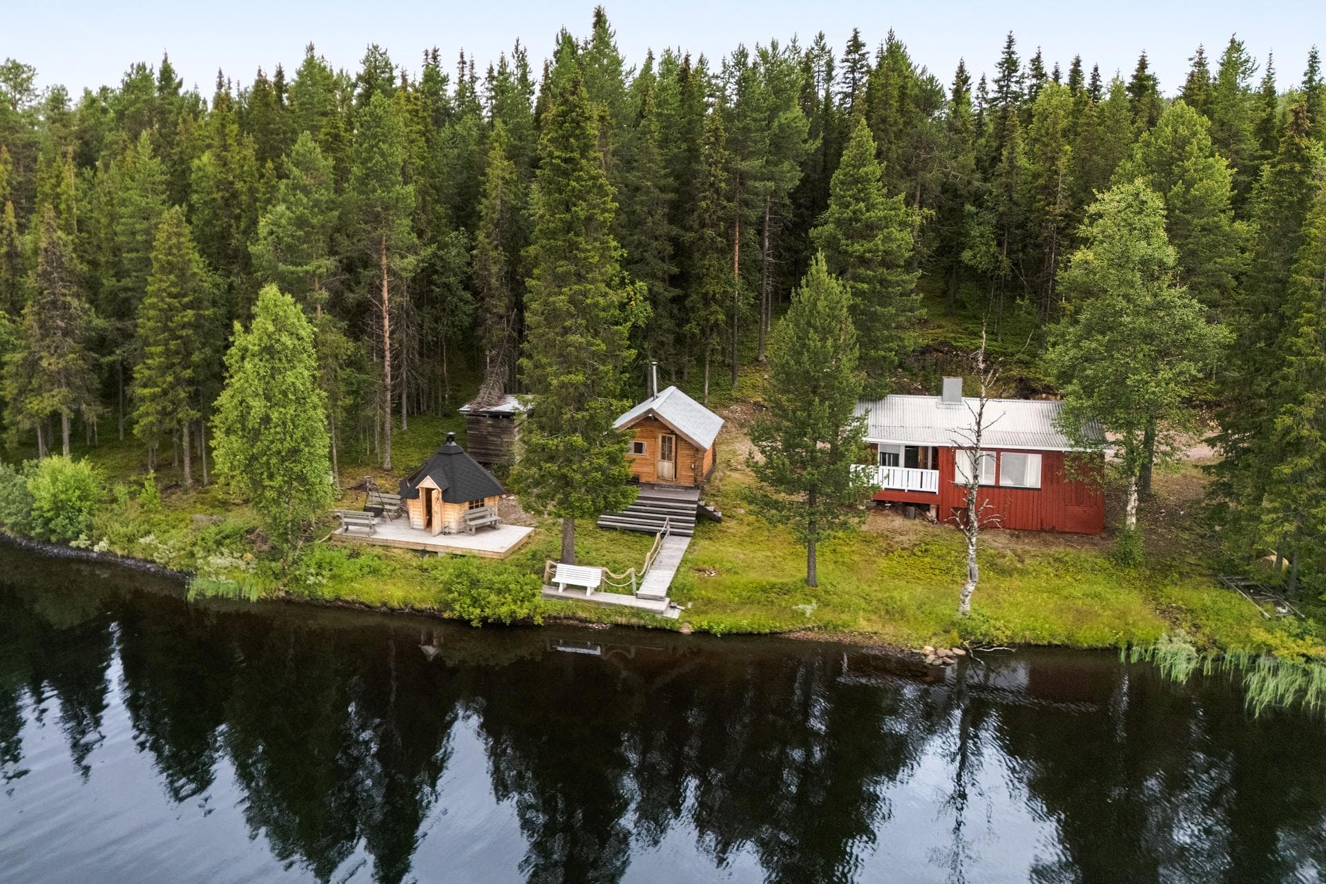 Stuga vid Soutujärvi