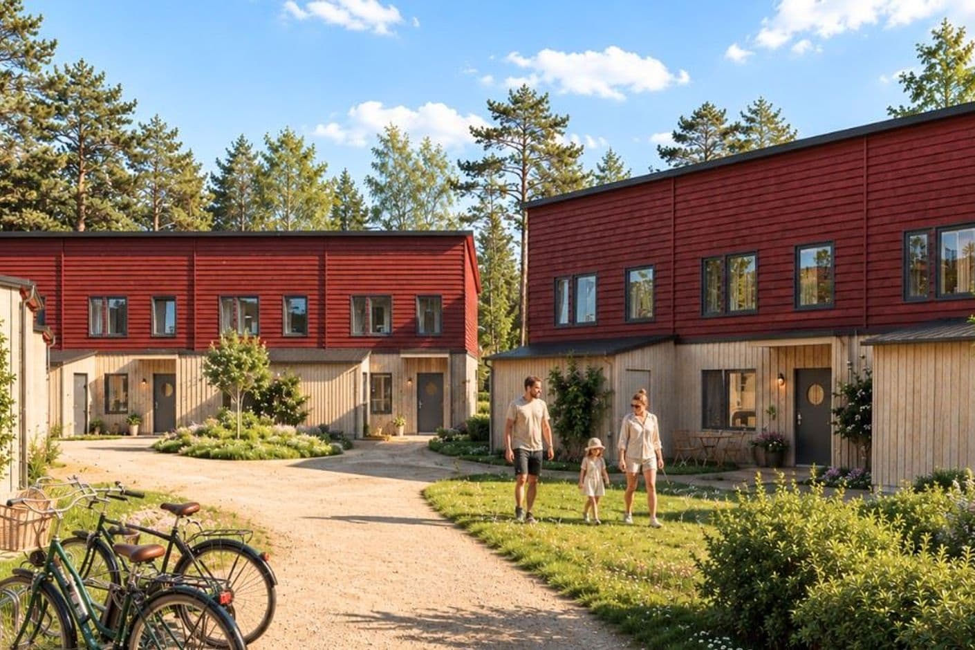 Nyproduktion Hyvelgränd Radhus 3