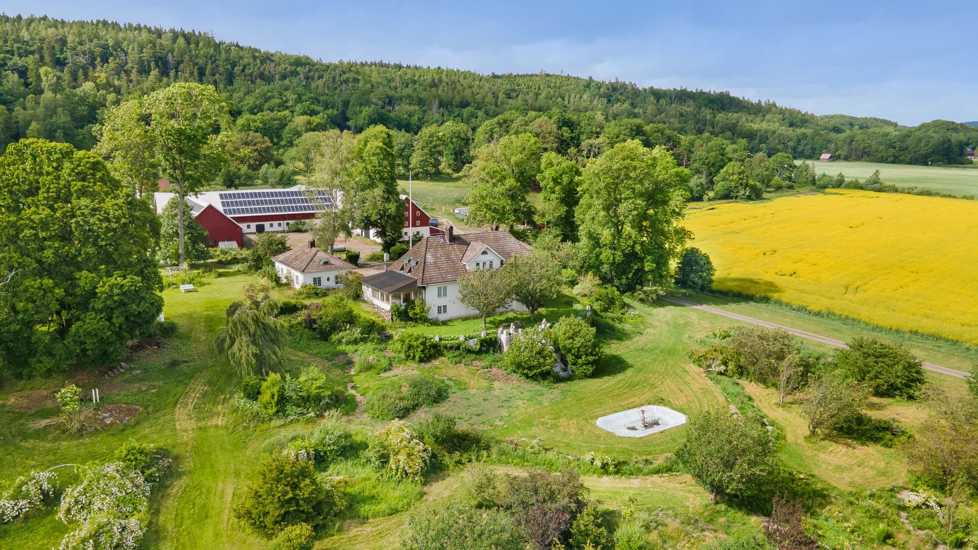 Del av Jonsjö Säteri boendegård